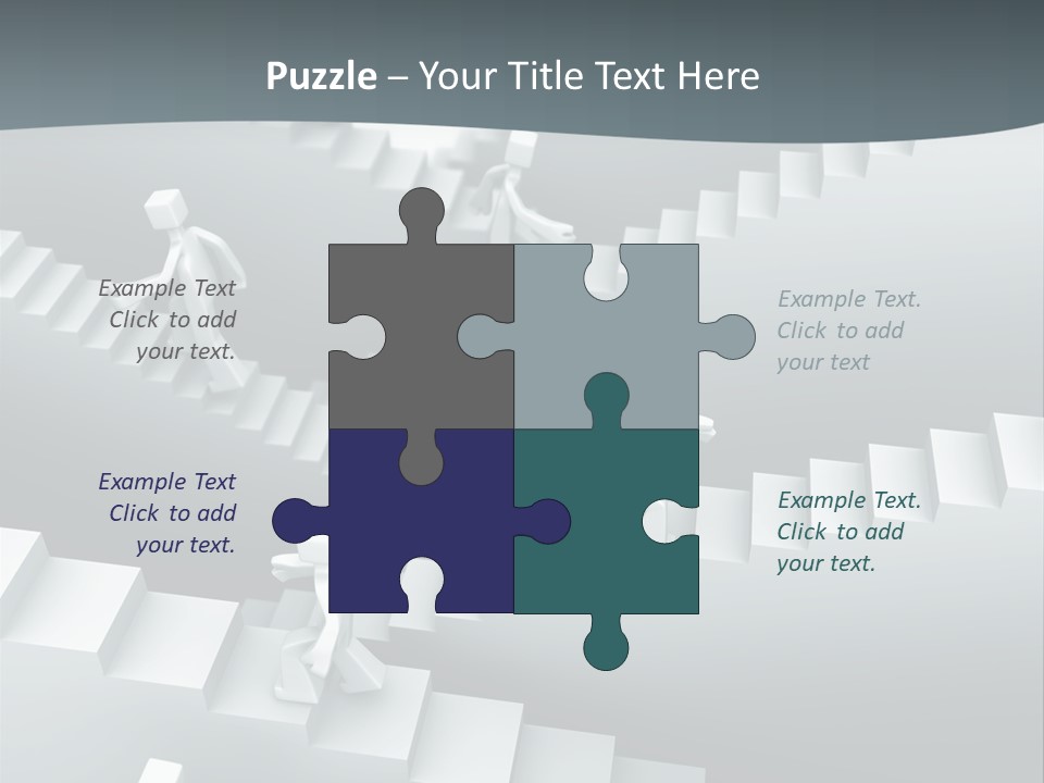 Along Direction Improve PowerPoint Template
