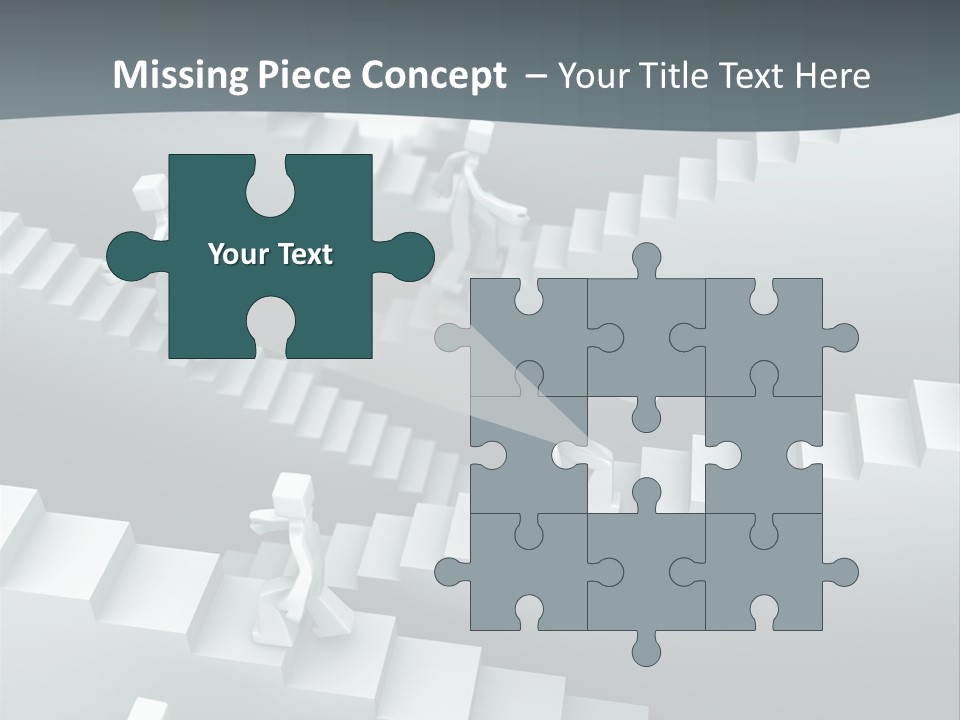 Along Direction Improve PowerPoint Template