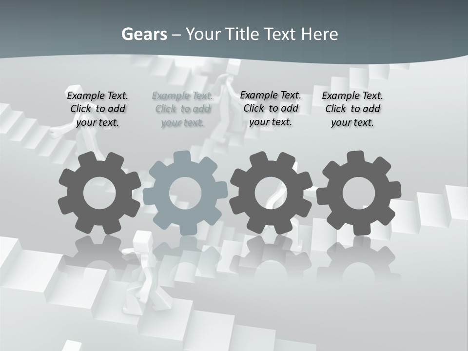 Along Direction Improve PowerPoint Template