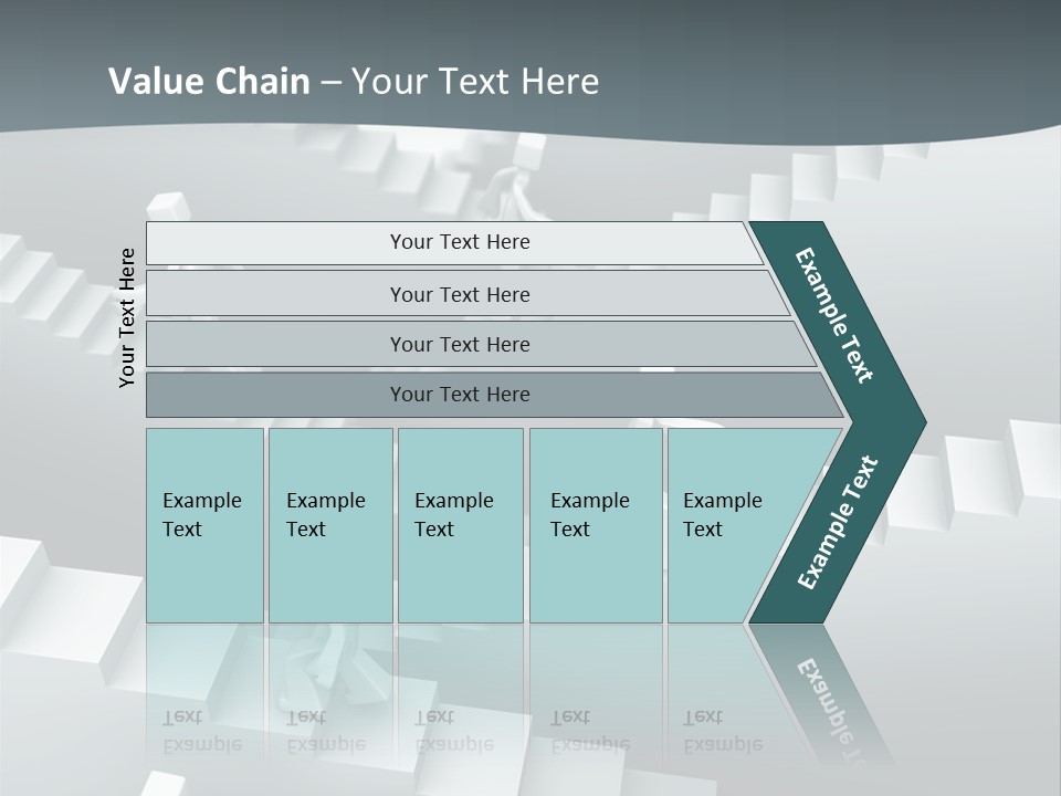 Along Direction Improve PowerPoint Template