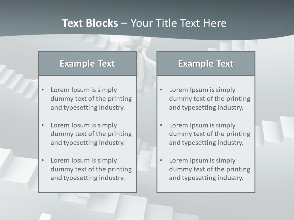 Along Direction Improve PowerPoint Template