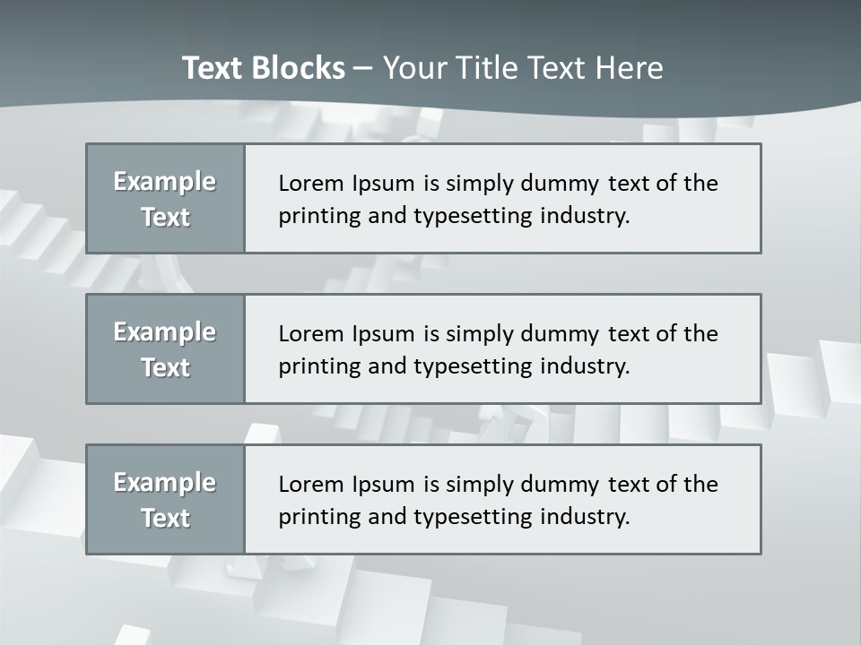 Along Direction Improve PowerPoint Template