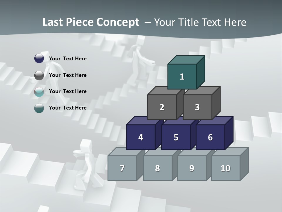 Along Direction Improve PowerPoint Template