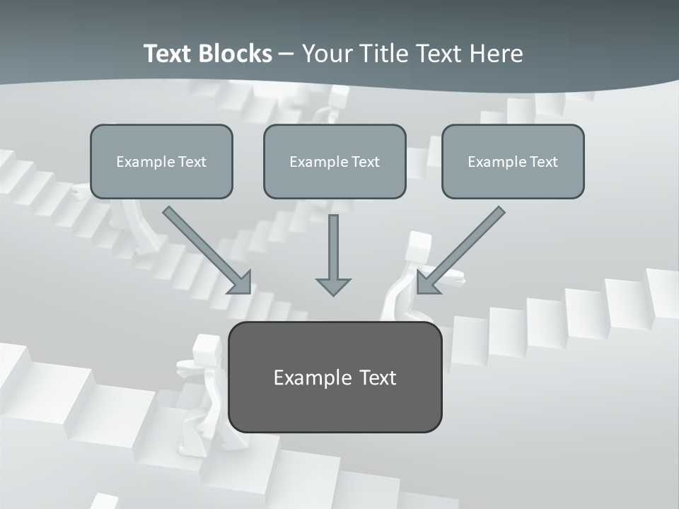 Along Direction Improve PowerPoint Template