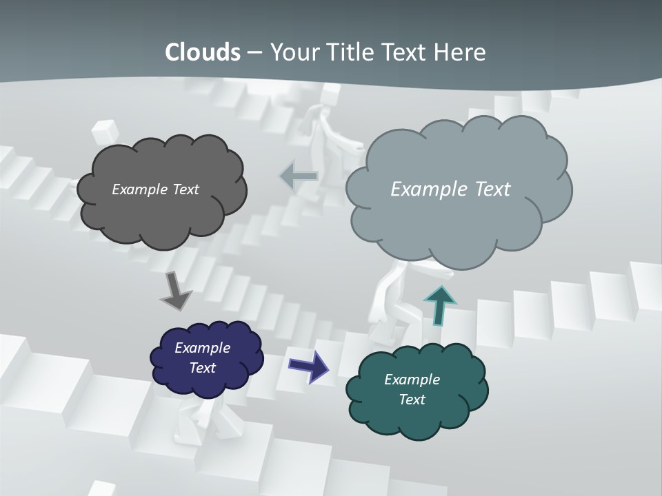 Along Direction Improve PowerPoint Template
