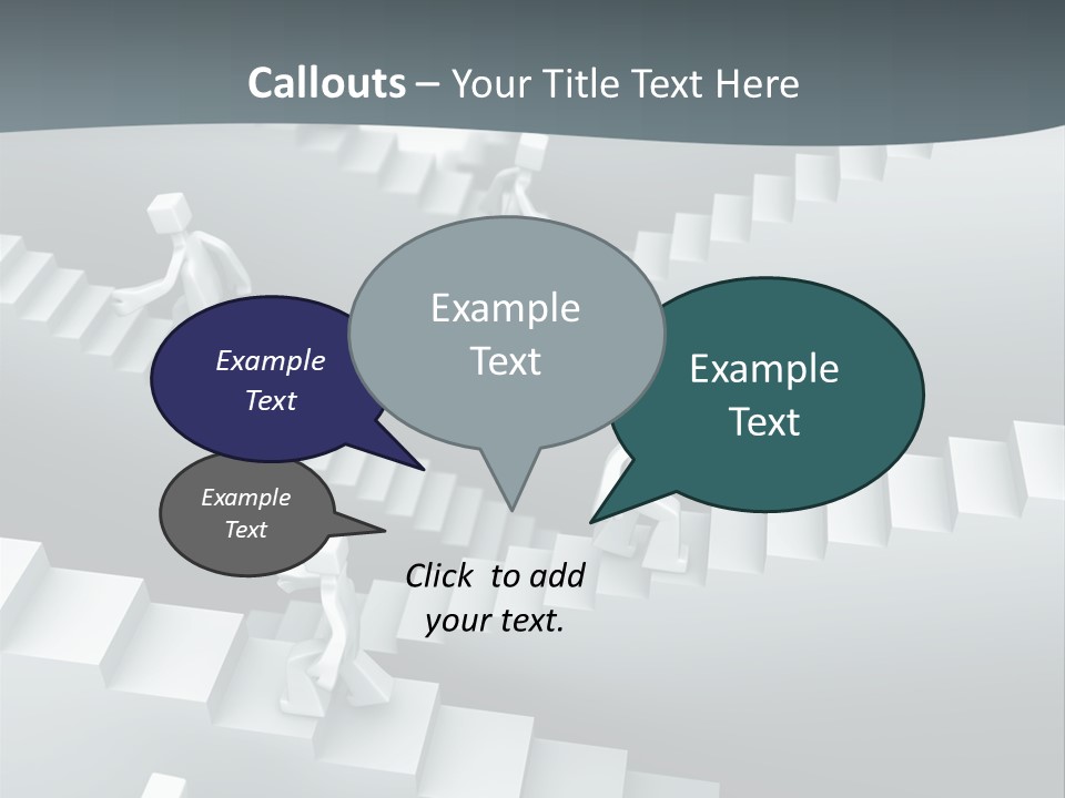 Along Direction Improve PowerPoint Template