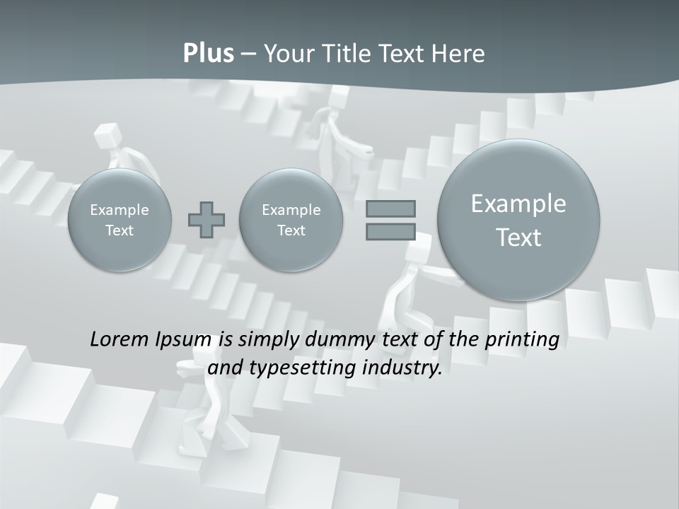 Along Direction Improve PowerPoint Template