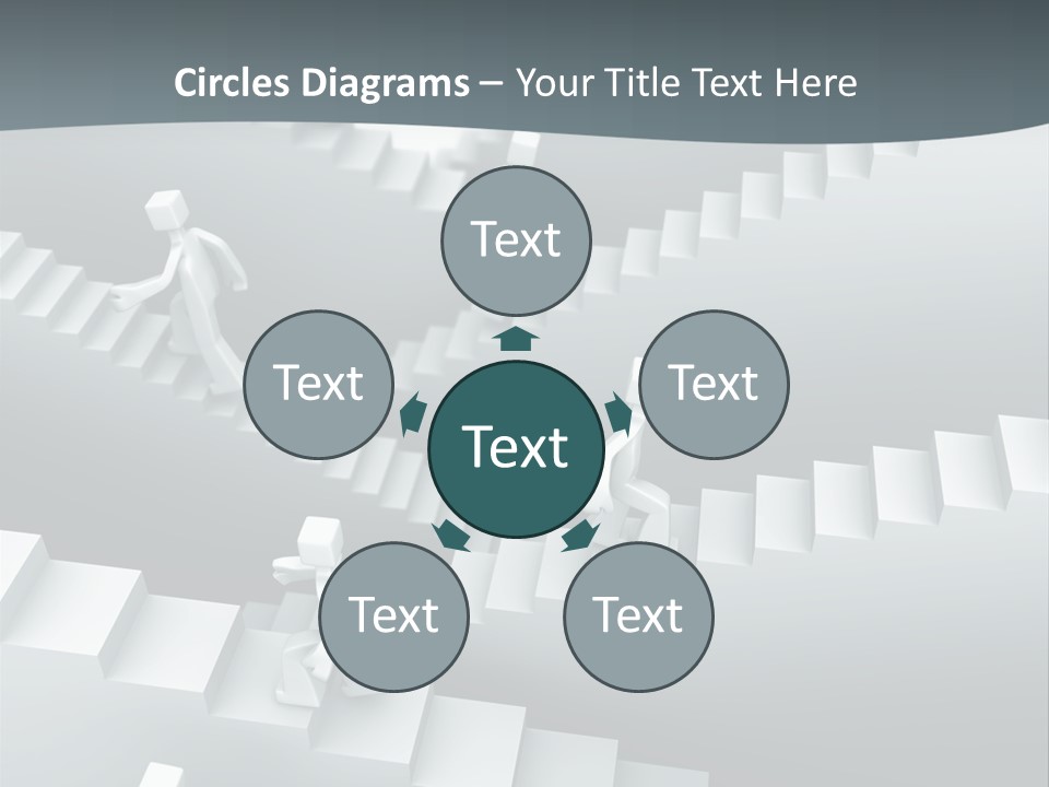 Along Direction Improve PowerPoint Template