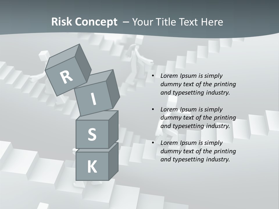 Along Direction Improve PowerPoint Template