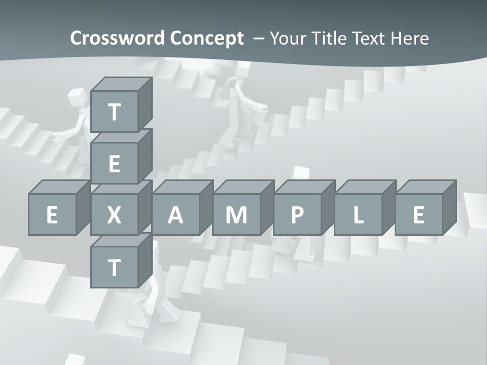 Along Direction Improve PowerPoint Template