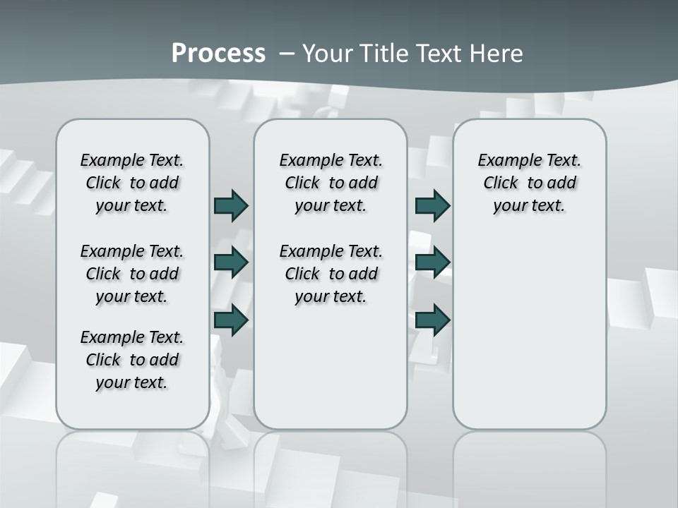 Along Direction Improve PowerPoint Template