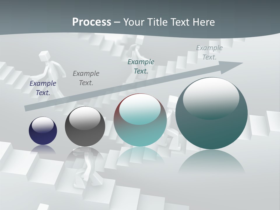 Along Direction Improve PowerPoint Template