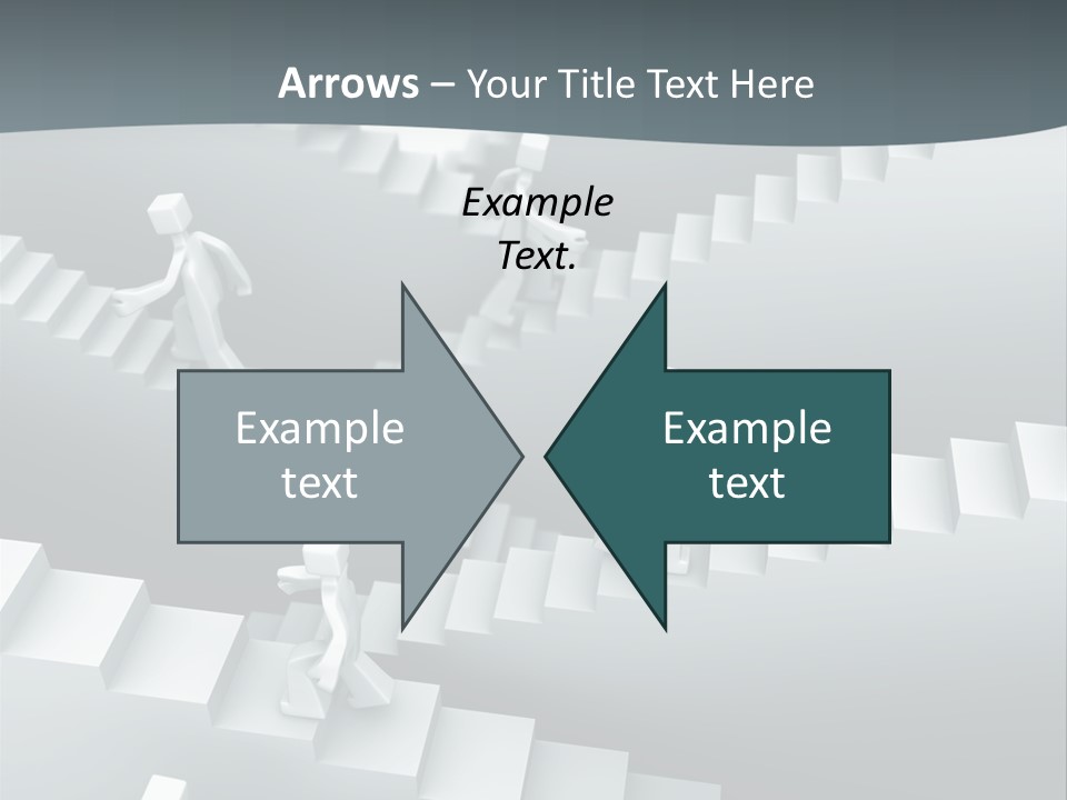 Along Direction Improve PowerPoint Template