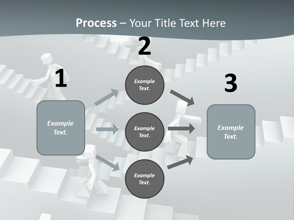 Along Direction Improve PowerPoint Template