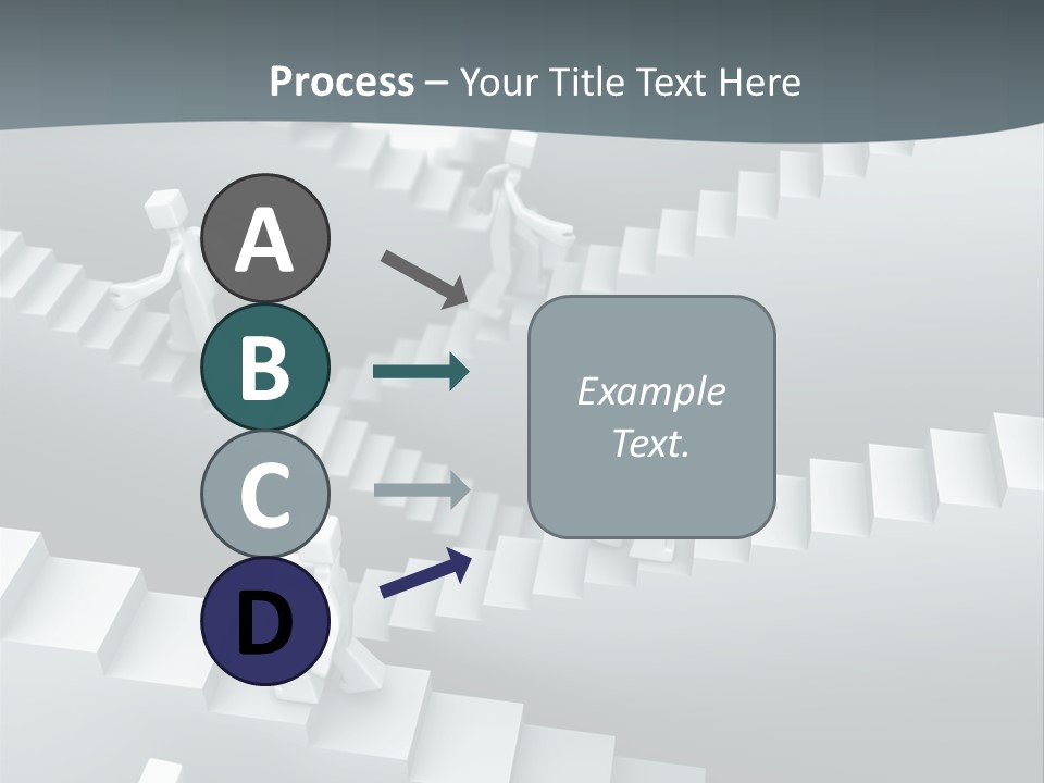 Along Direction Improve PowerPoint Template