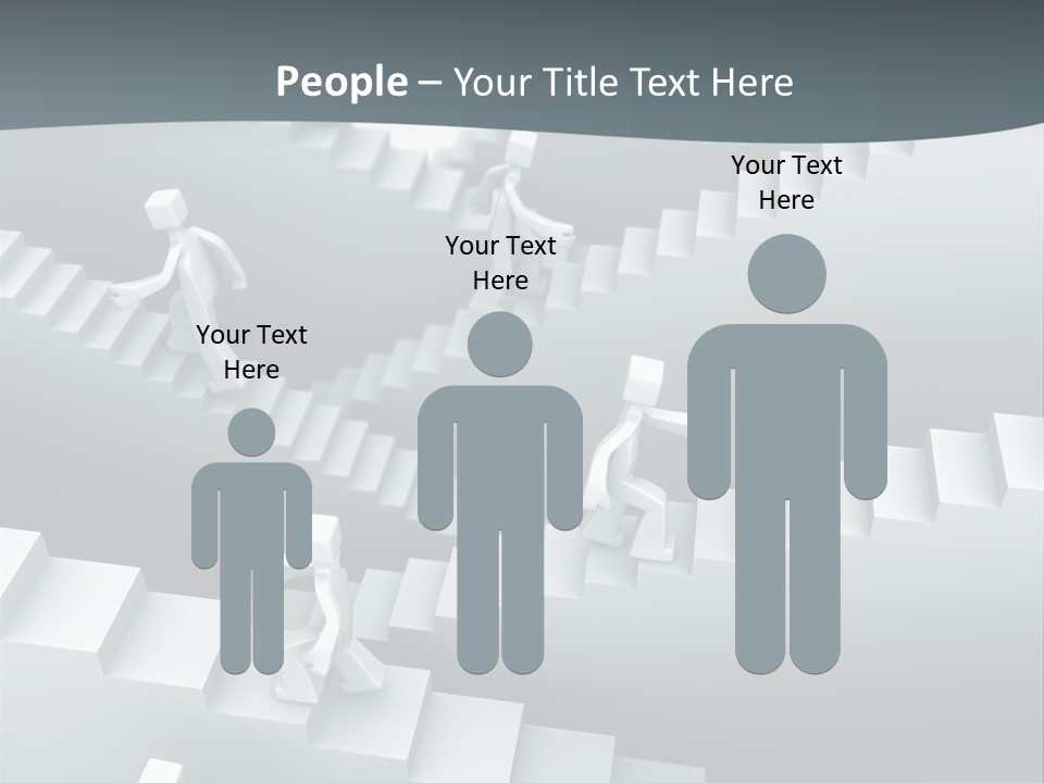 Along Direction Improve PowerPoint Template