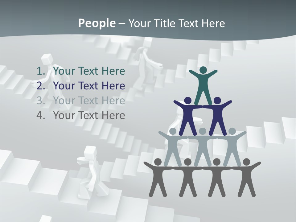 Along Direction Improve PowerPoint Template