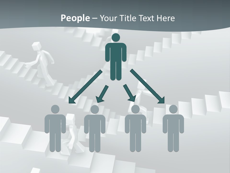 Along Direction Improve PowerPoint Template