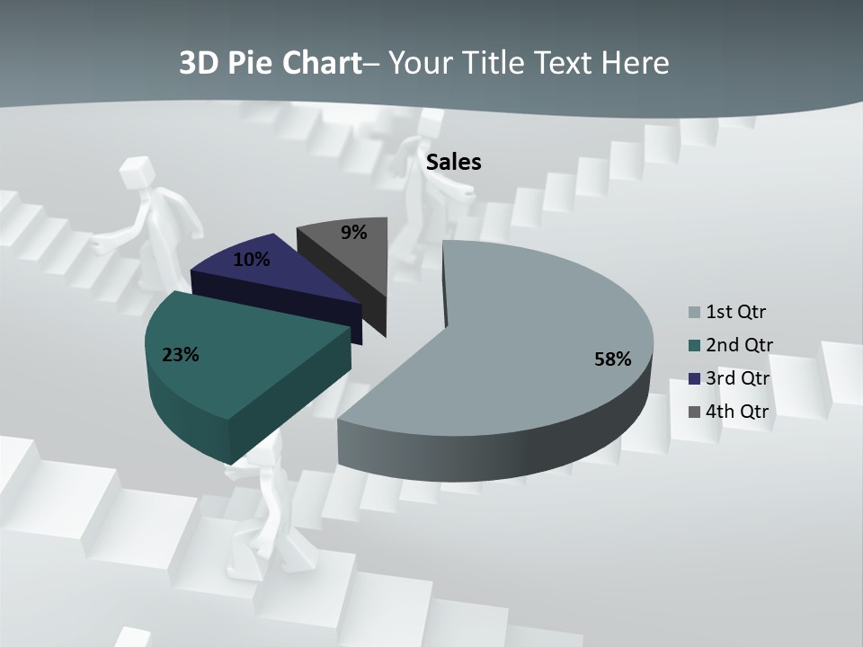 Along Direction Improve PowerPoint Template