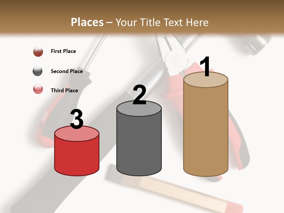 Closeup Object Isolated PowerPoint Template