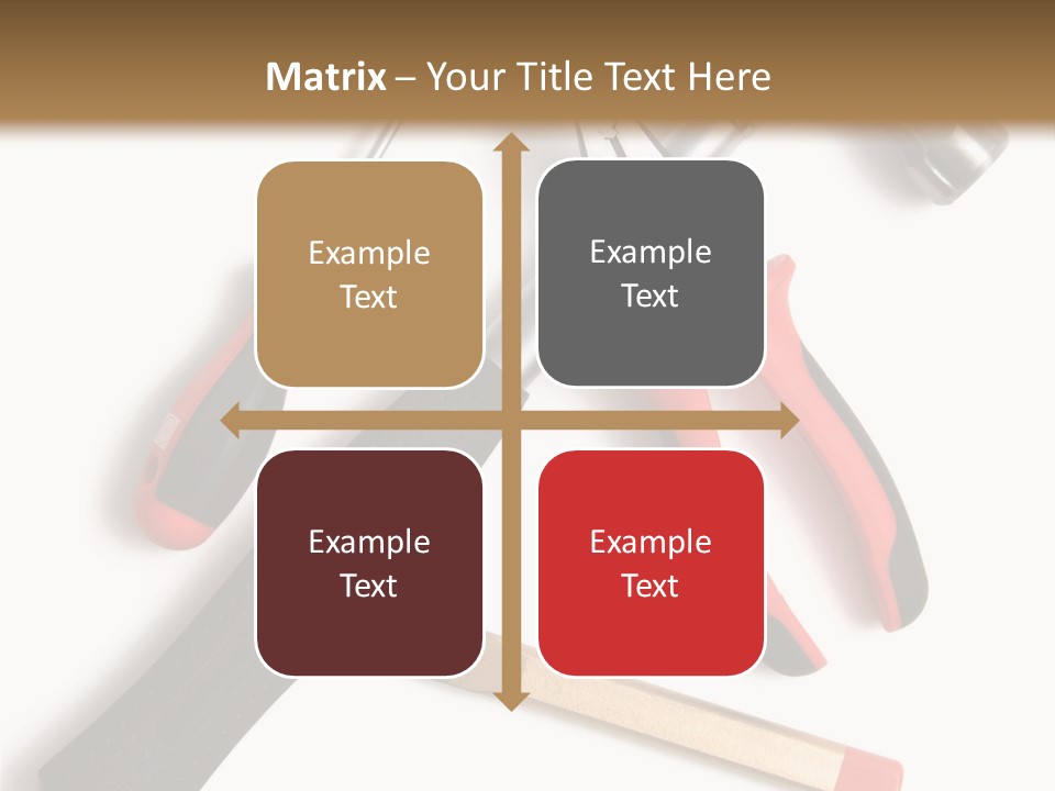 Closeup Object Isolated PowerPoint Template