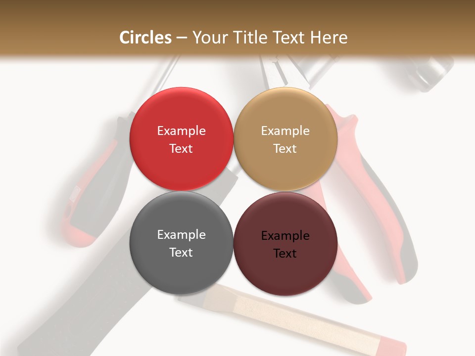 Closeup Object Isolated PowerPoint Template