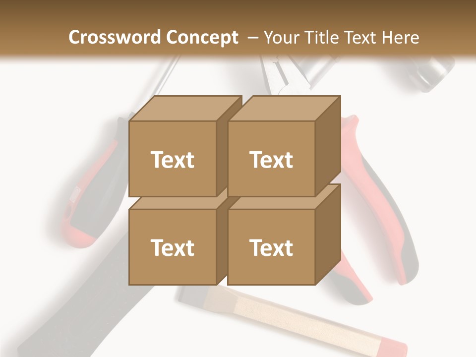 Closeup Object Isolated PowerPoint Template