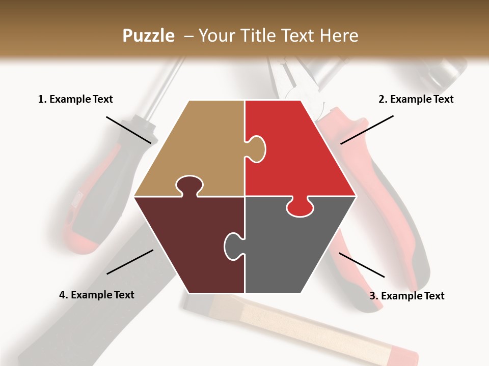 Closeup Object Isolated PowerPoint Template