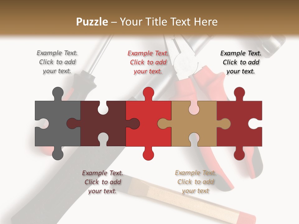 Closeup Object Isolated PowerPoint Template