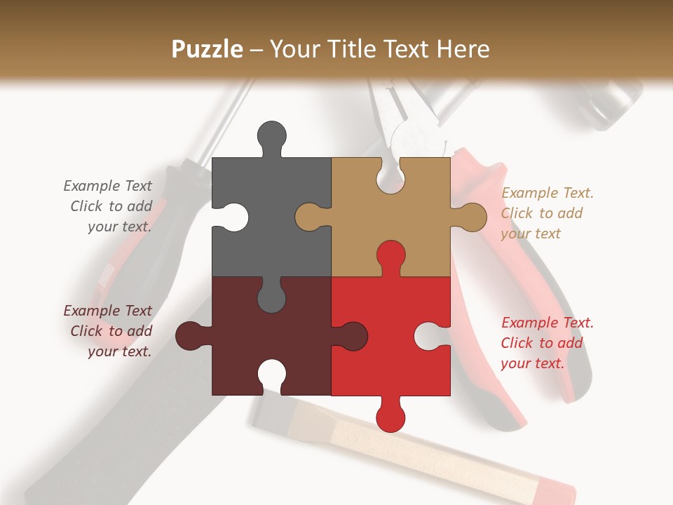 Closeup Object Isolated PowerPoint Template