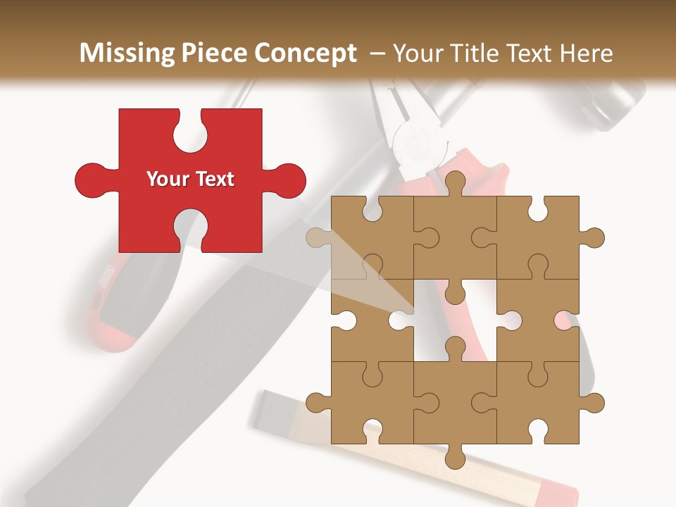 Closeup Object Isolated PowerPoint Template