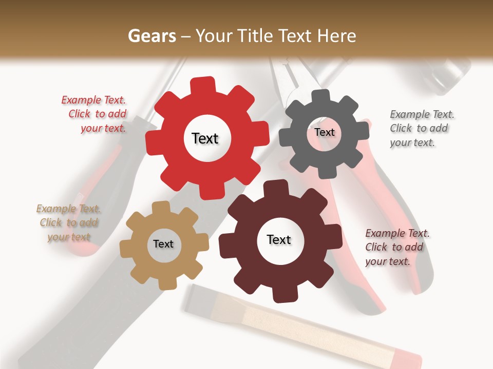 Closeup Object Isolated PowerPoint Template