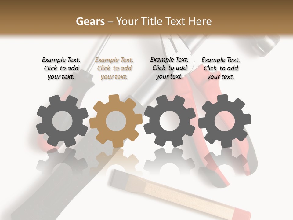 Closeup Object Isolated PowerPoint Template