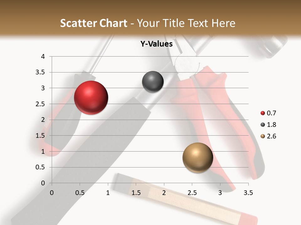 Closeup Object Isolated PowerPoint Template