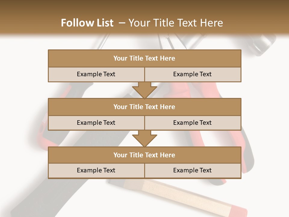 Closeup Object Isolated PowerPoint Template