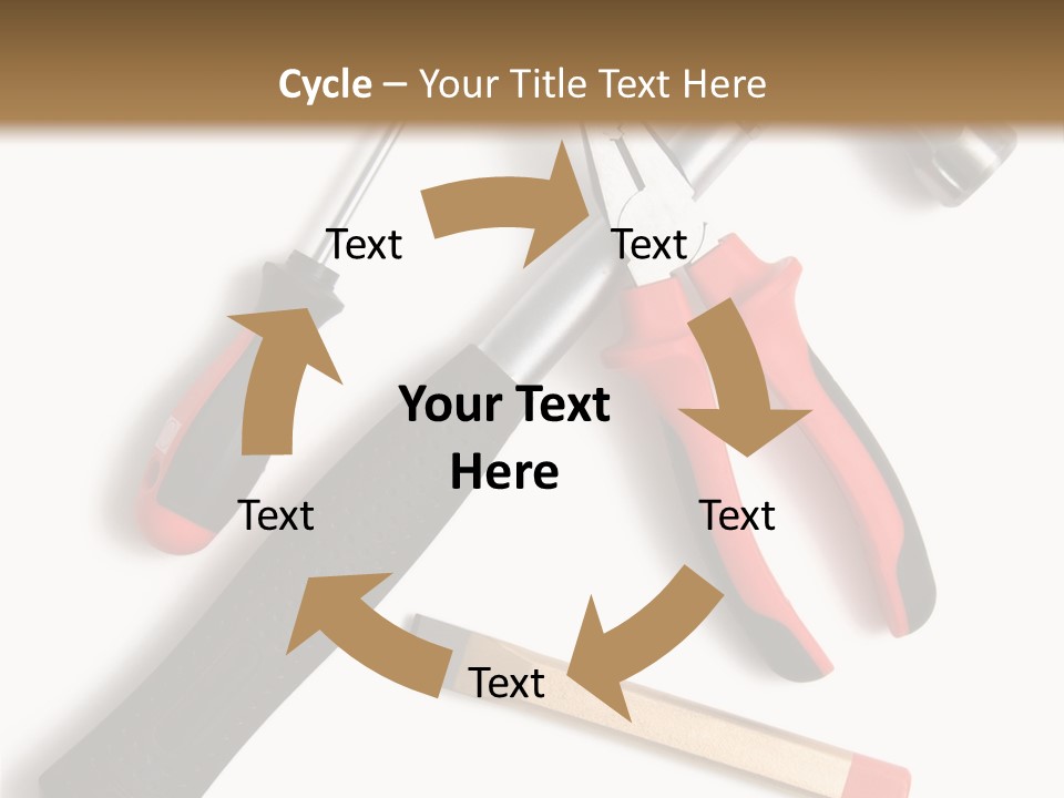 Closeup Object Isolated PowerPoint Template