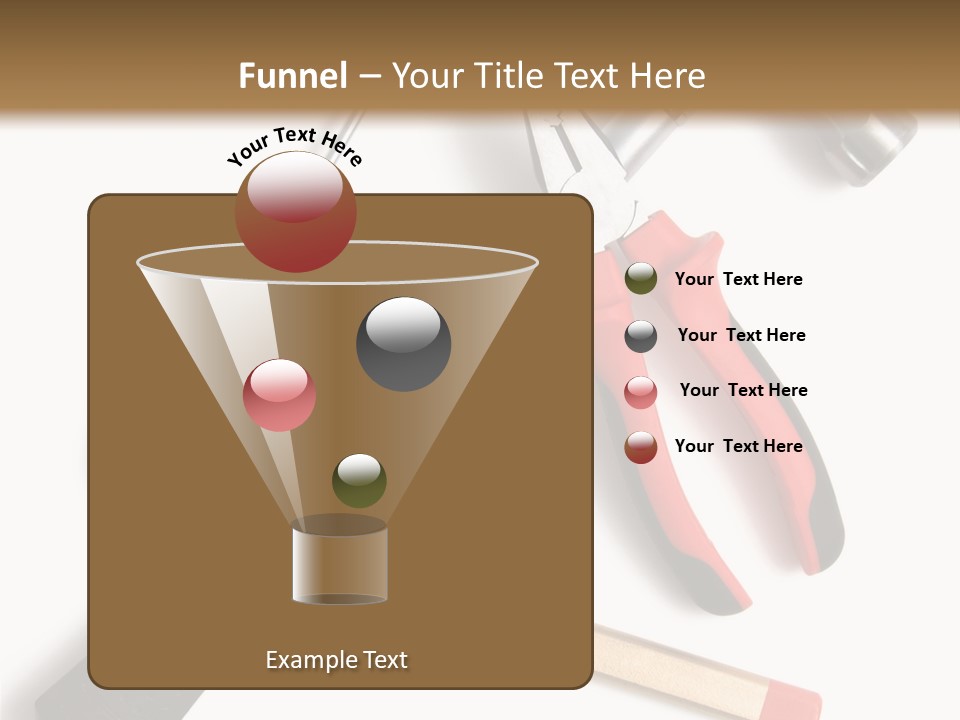 Closeup Object Isolated PowerPoint Template