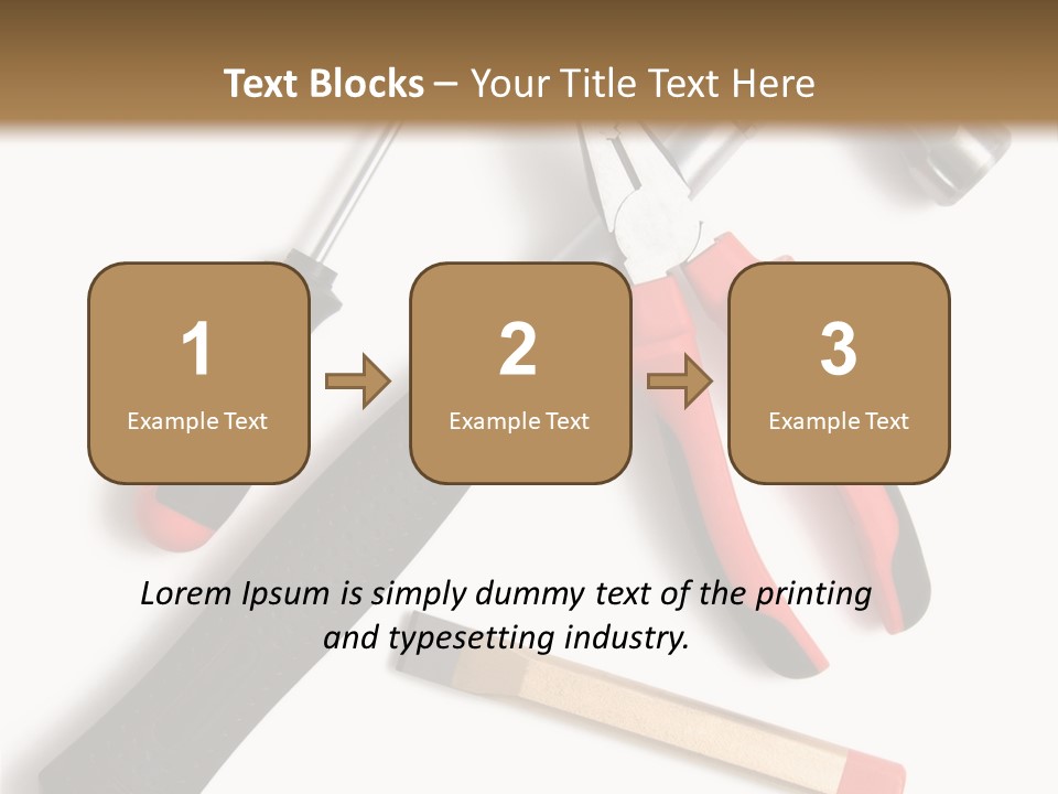 Closeup Object Isolated PowerPoint Template