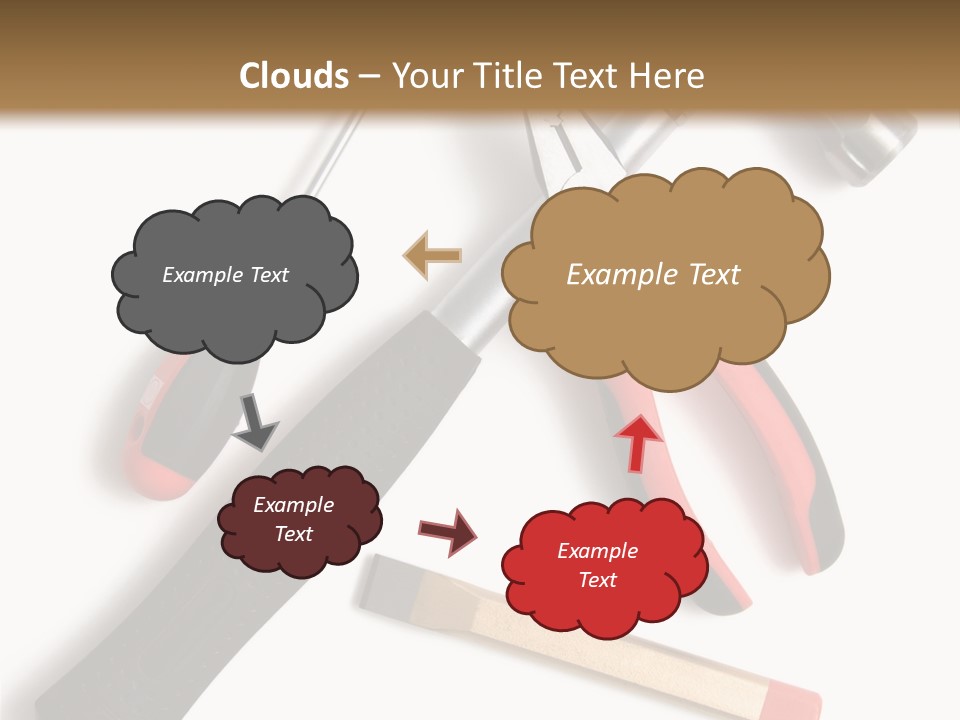 Closeup Object Isolated PowerPoint Template