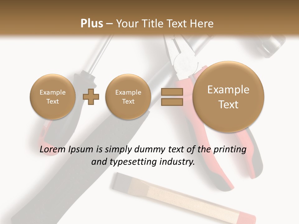 Closeup Object Isolated PowerPoint Template