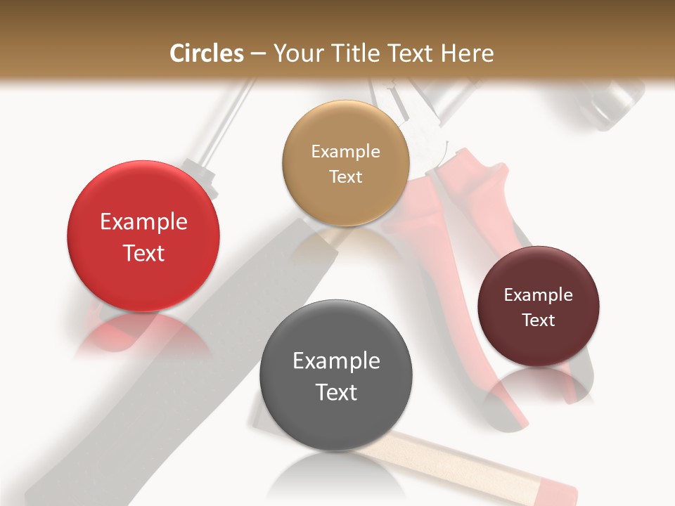 Closeup Object Isolated PowerPoint Template