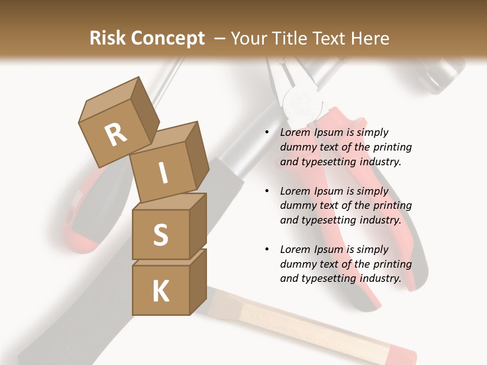 Closeup Object Isolated PowerPoint Template