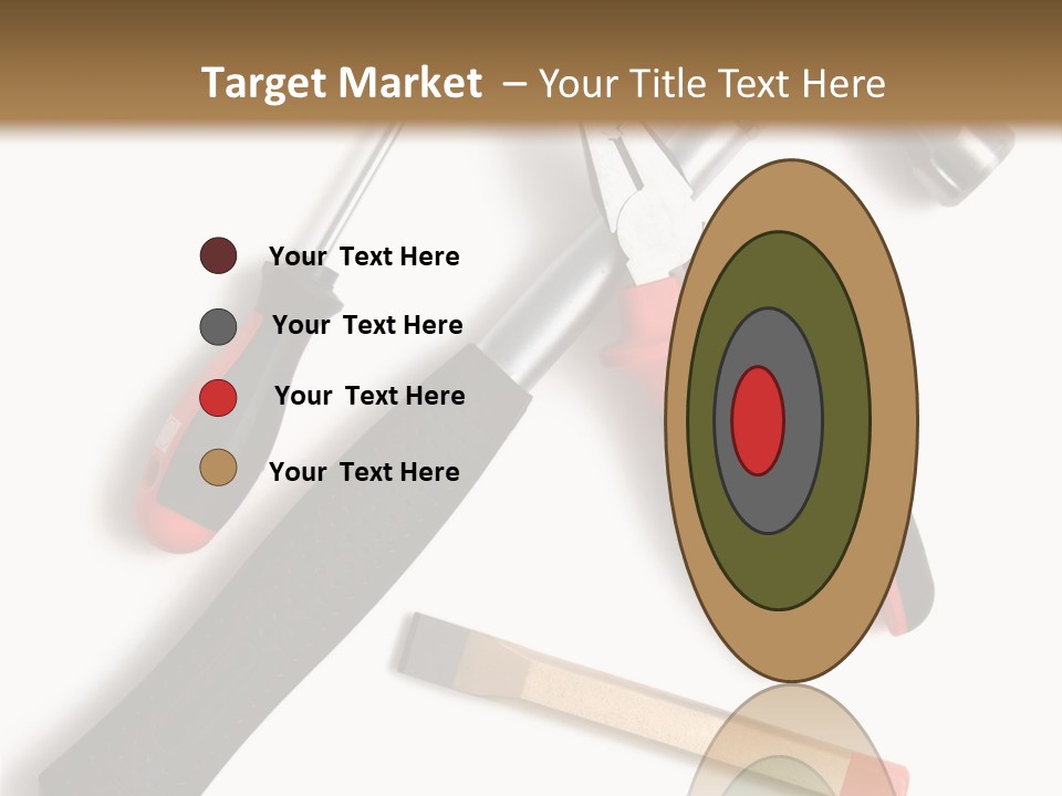 Closeup Object Isolated PowerPoint Template