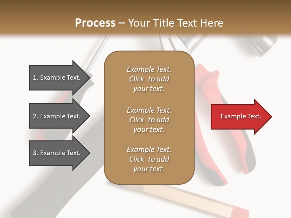 Closeup Object Isolated PowerPoint Template