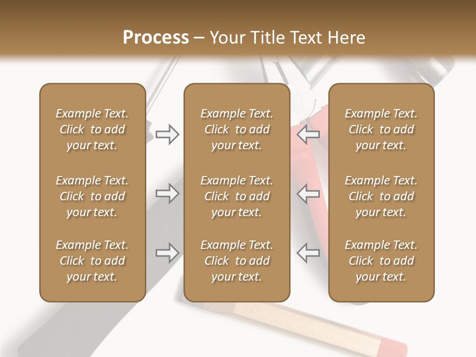 Closeup Object Isolated PowerPoint Template