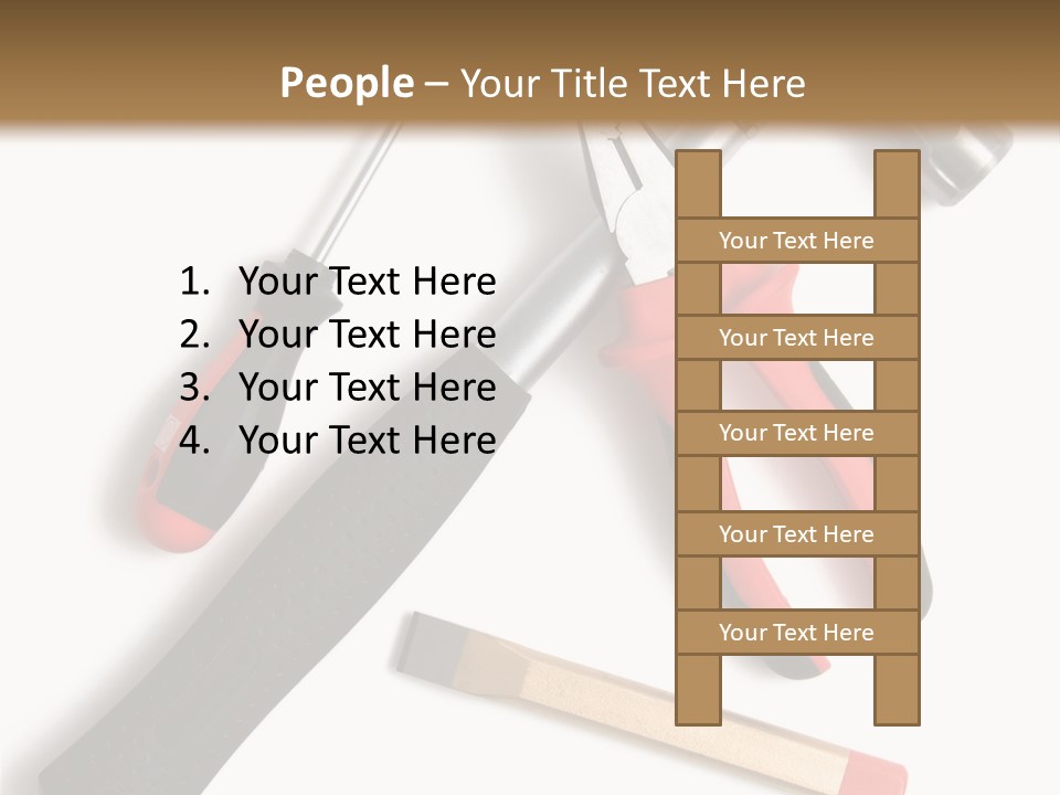 Closeup Object Isolated PowerPoint Template