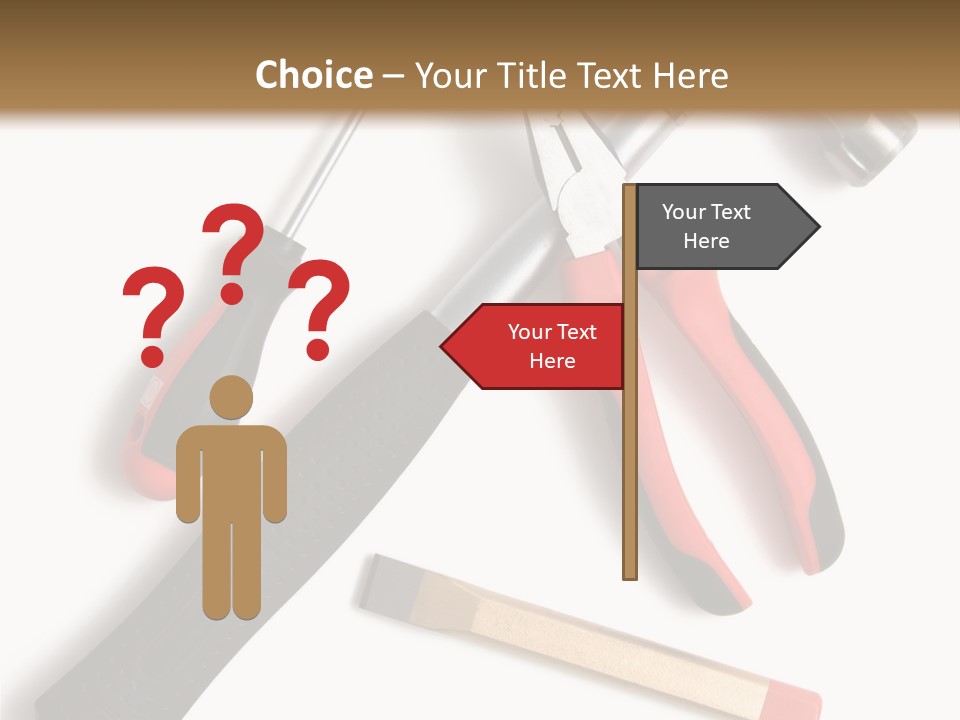 Closeup Object Isolated PowerPoint Template