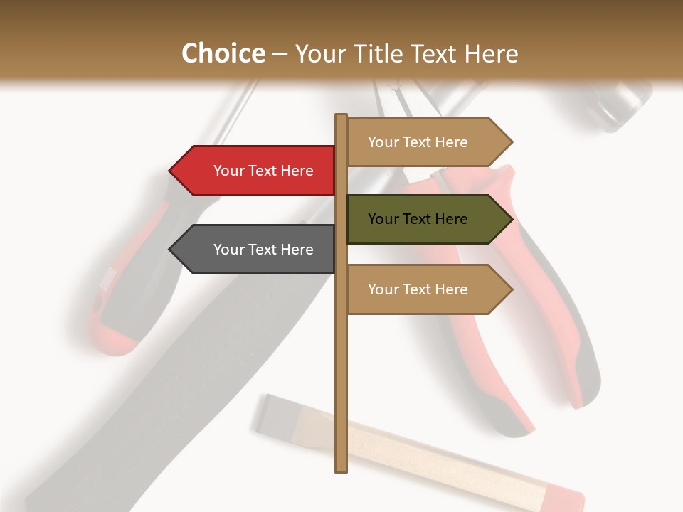 Closeup Object Isolated PowerPoint Template