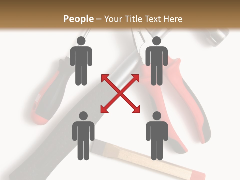 Closeup Object Isolated PowerPoint Template