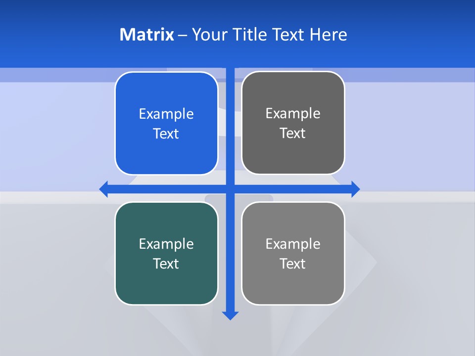Tie Illustration Figure PowerPoint Template